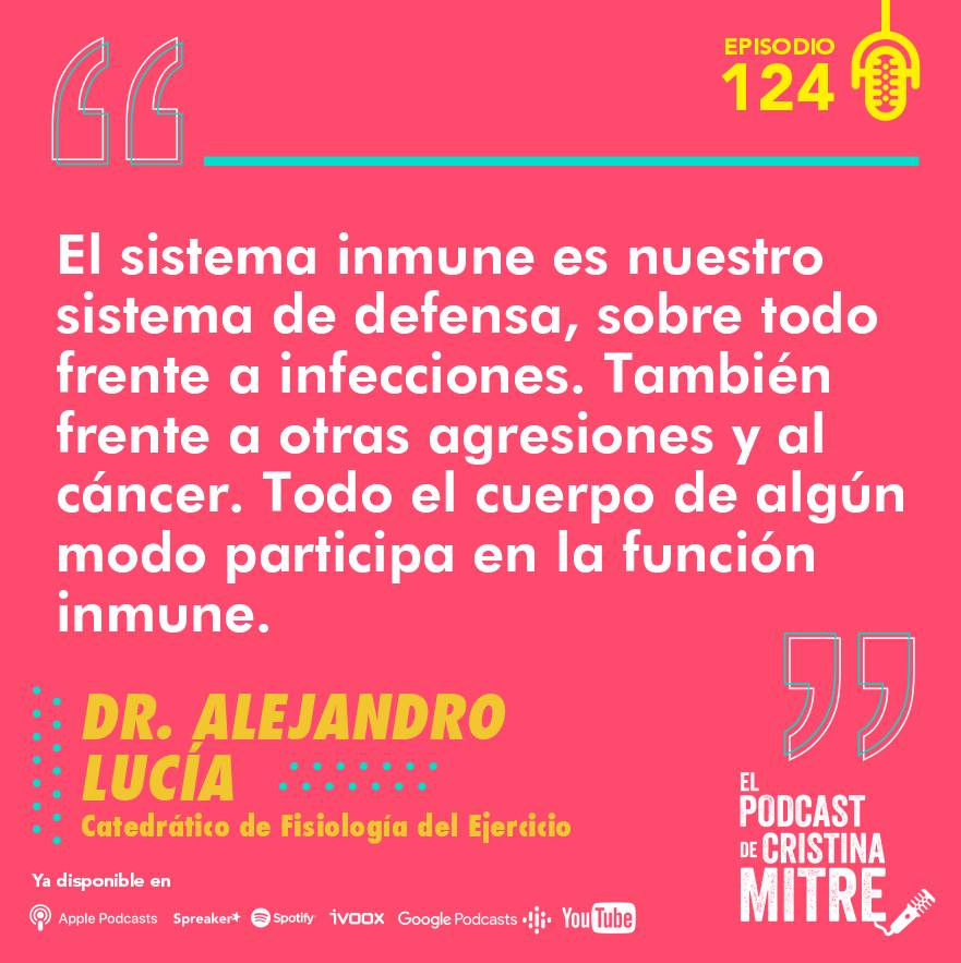 Sistema inmune: Cómo fortalecerlo y aumentar tus defensas contra los virus con el Dr. Alejandro Lucía. Episodio 124
