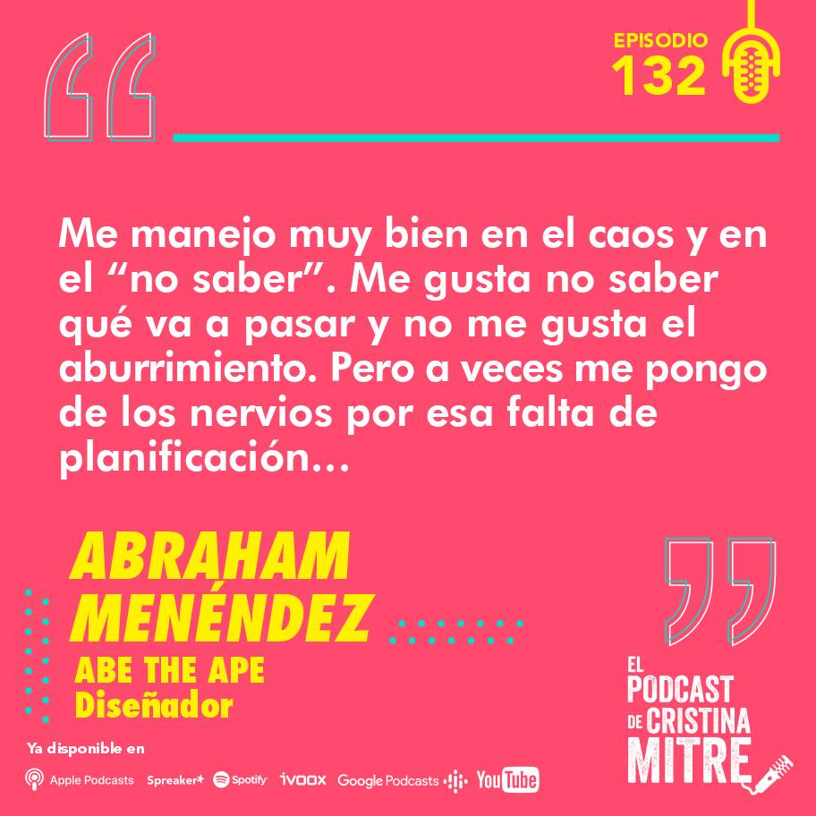 Abraham Menéndez El podcast de Cristina Mitre