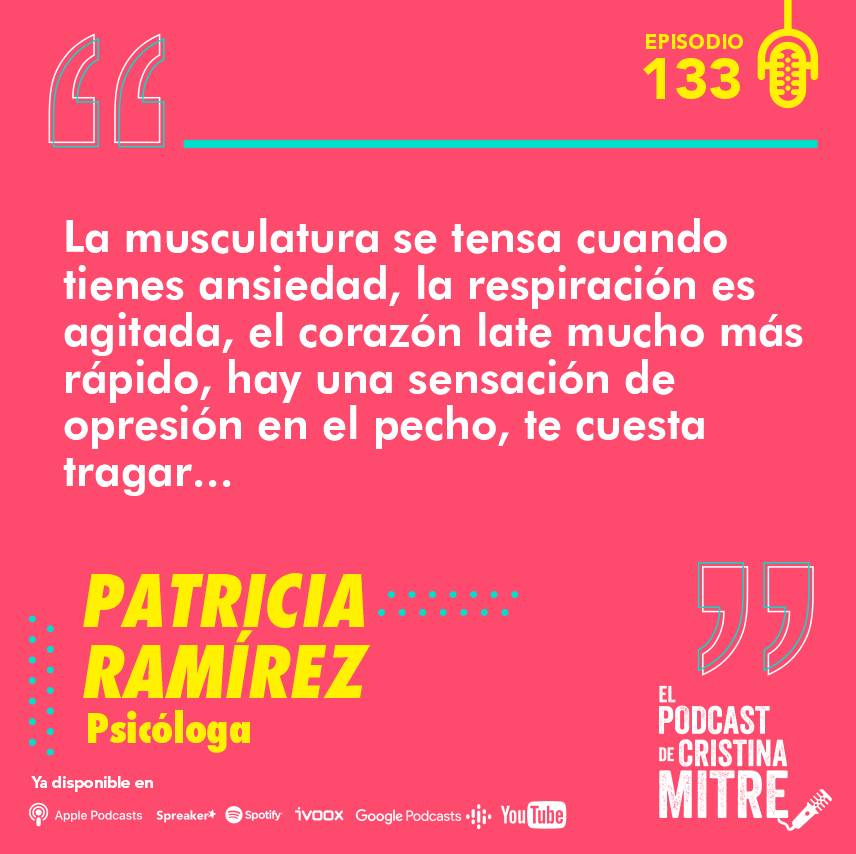 Patricia Ramírez ansiedad