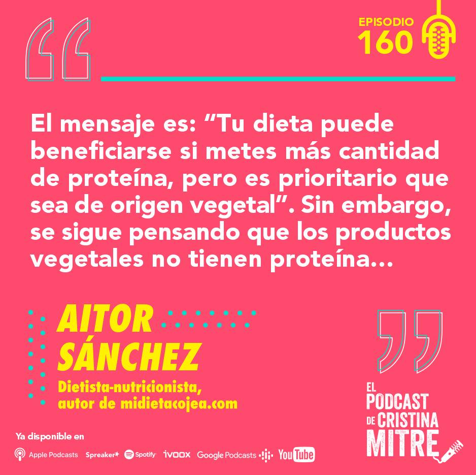 Aitor Sanchez sostenibilidad nutrición Cristina Mitre