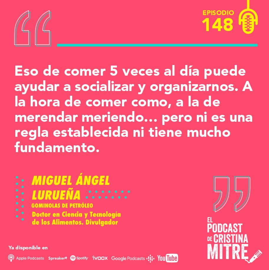 Miguel Ángel Lurueña transgénicos El podcast de Cristina Mitre