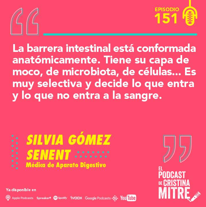 Microbiota Silvia Gómez Senent El podcast de Cristina Mitre