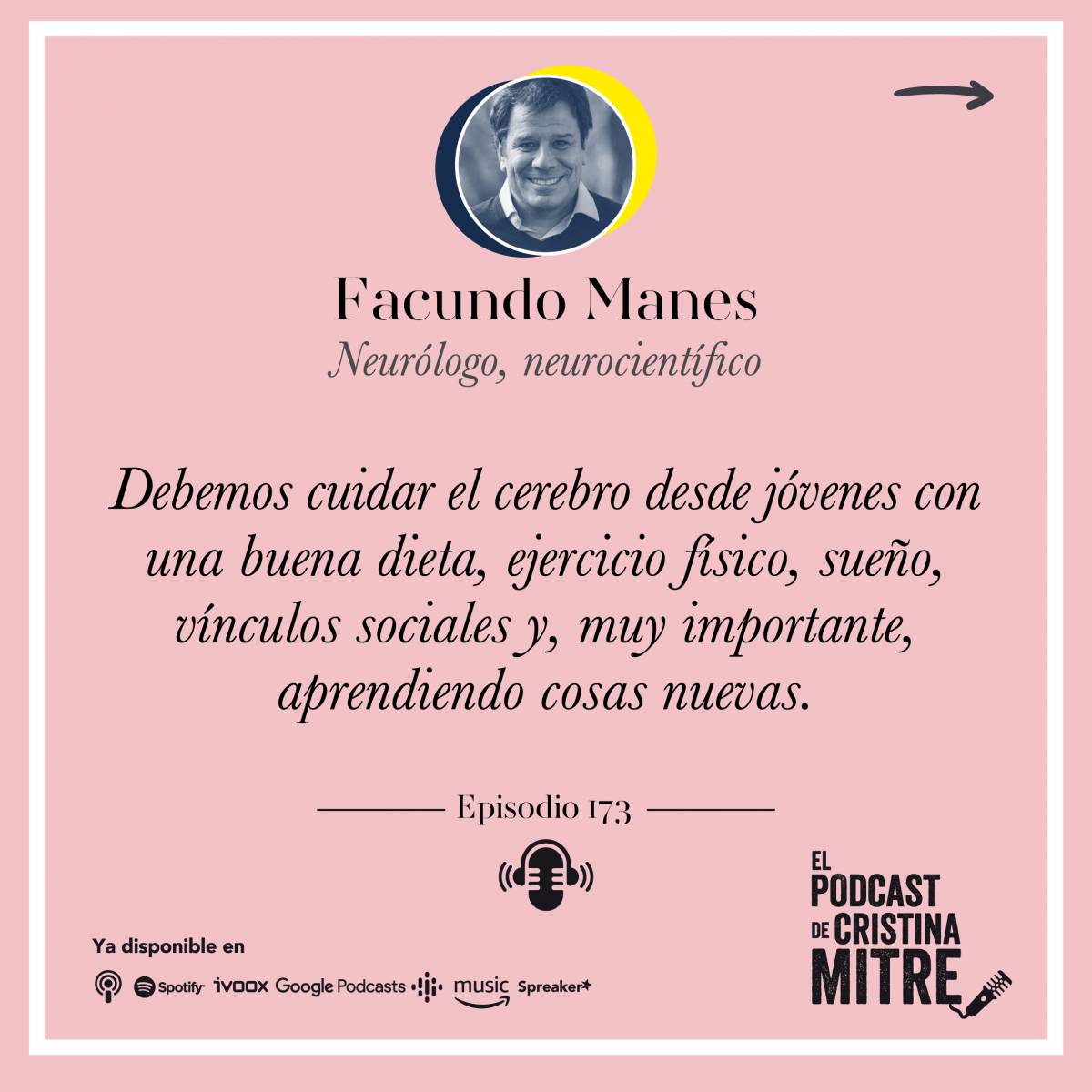 Cuidar el Cerebro bienestar Cristina Mitre Facundo Manes