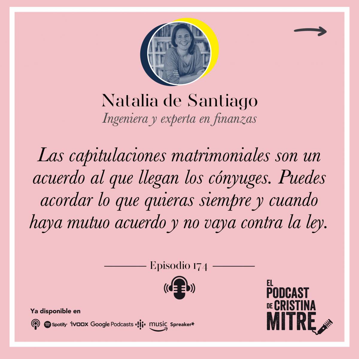 Cristina Mitre Natalia de Santiago matrimonio derecho