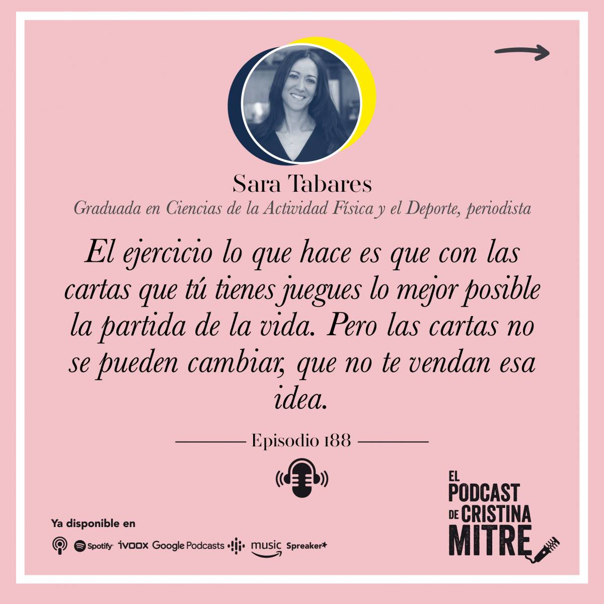 El podcast de Cristina Mitre Sara Tabares Masa muscular