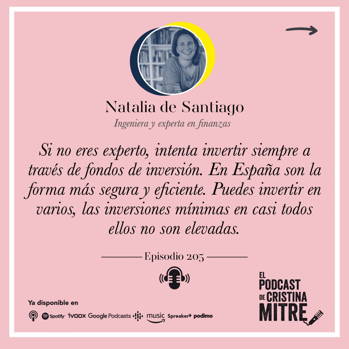 Podcast Cristina Mitre Natalia de Santiago fondos de inversion