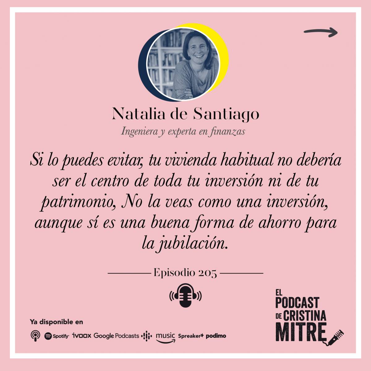 Podcast Cristina Mitre Natalia de Santiago vivienda habitual