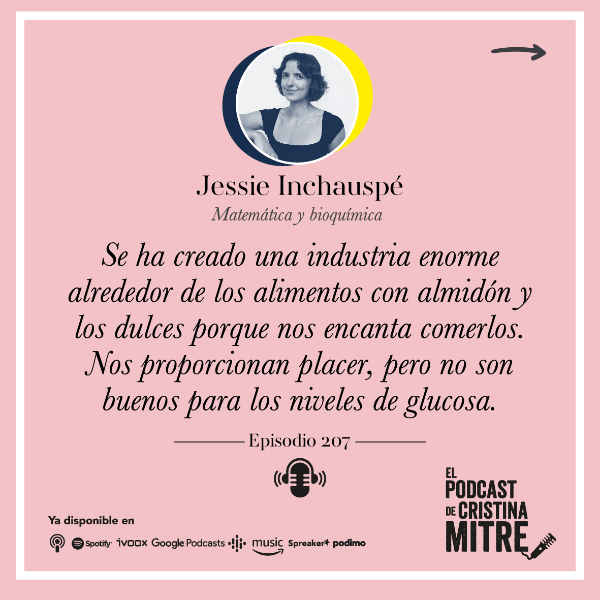 El podcast de Cristina Mitre Jessie Inchauspe insulina