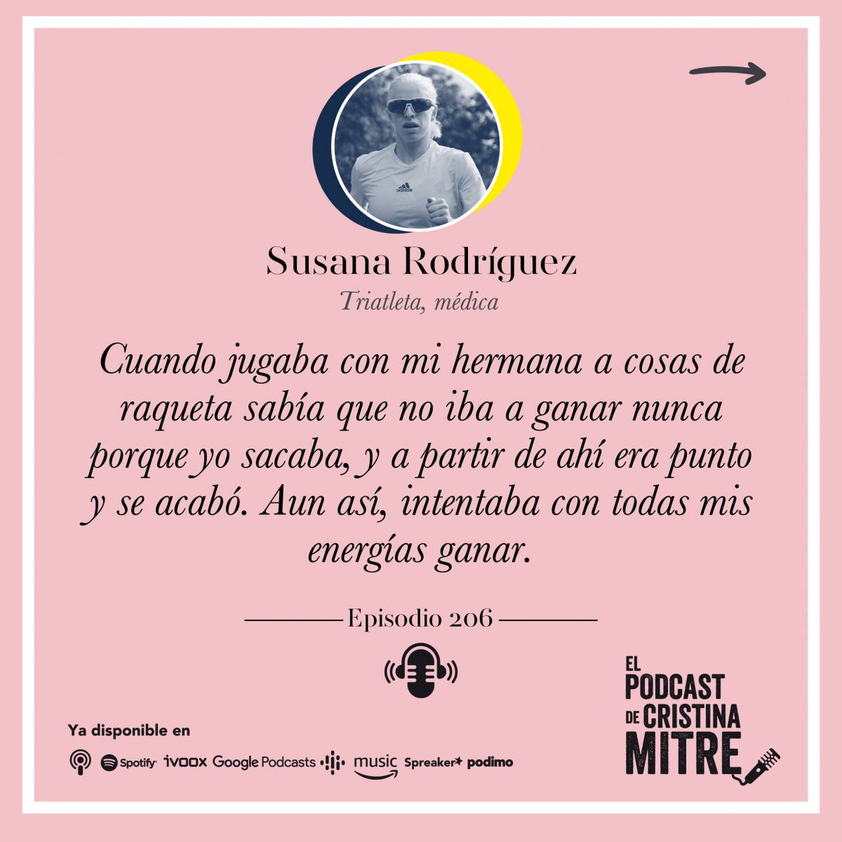 El Podcast de Cristina Mitre Susana Rodríguez Paralímpicos