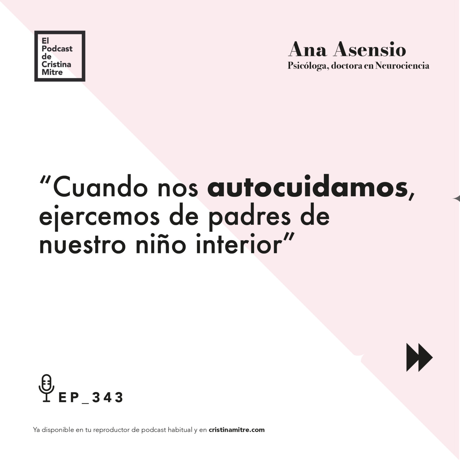 el podcast de Cristina Mitre Ana Asensio Niño interior