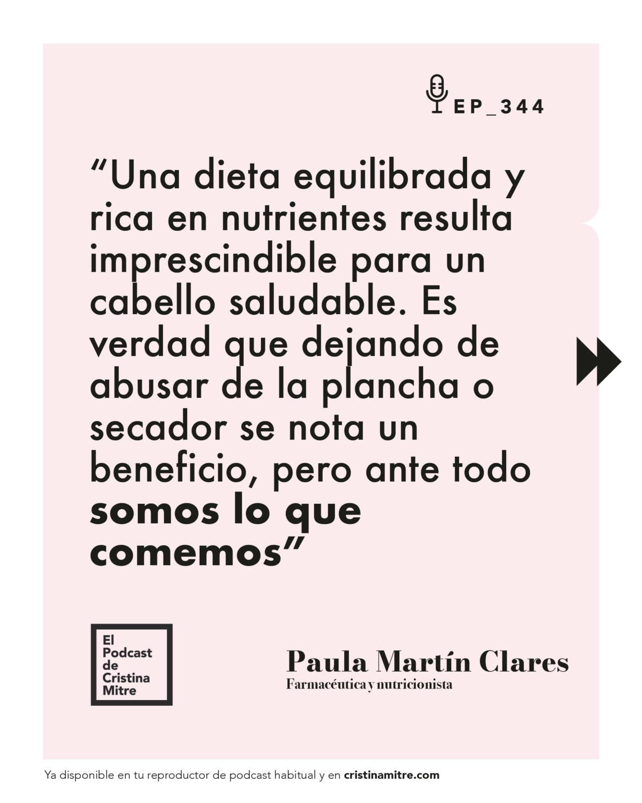El podcast de Cristina Mitre Paula Martín Pelazo