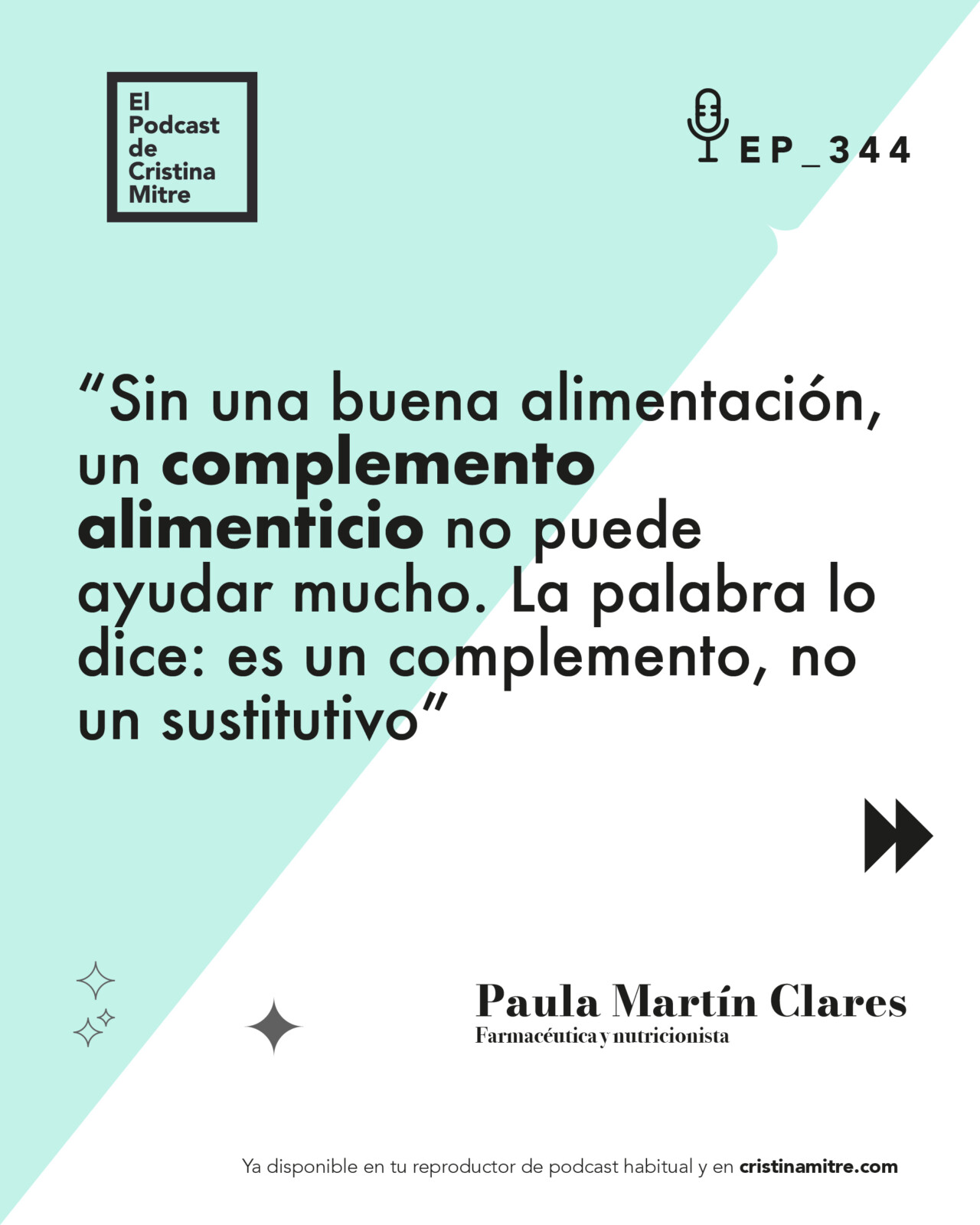 El podcast de Cristina Mitre Paula Martín Pelazo