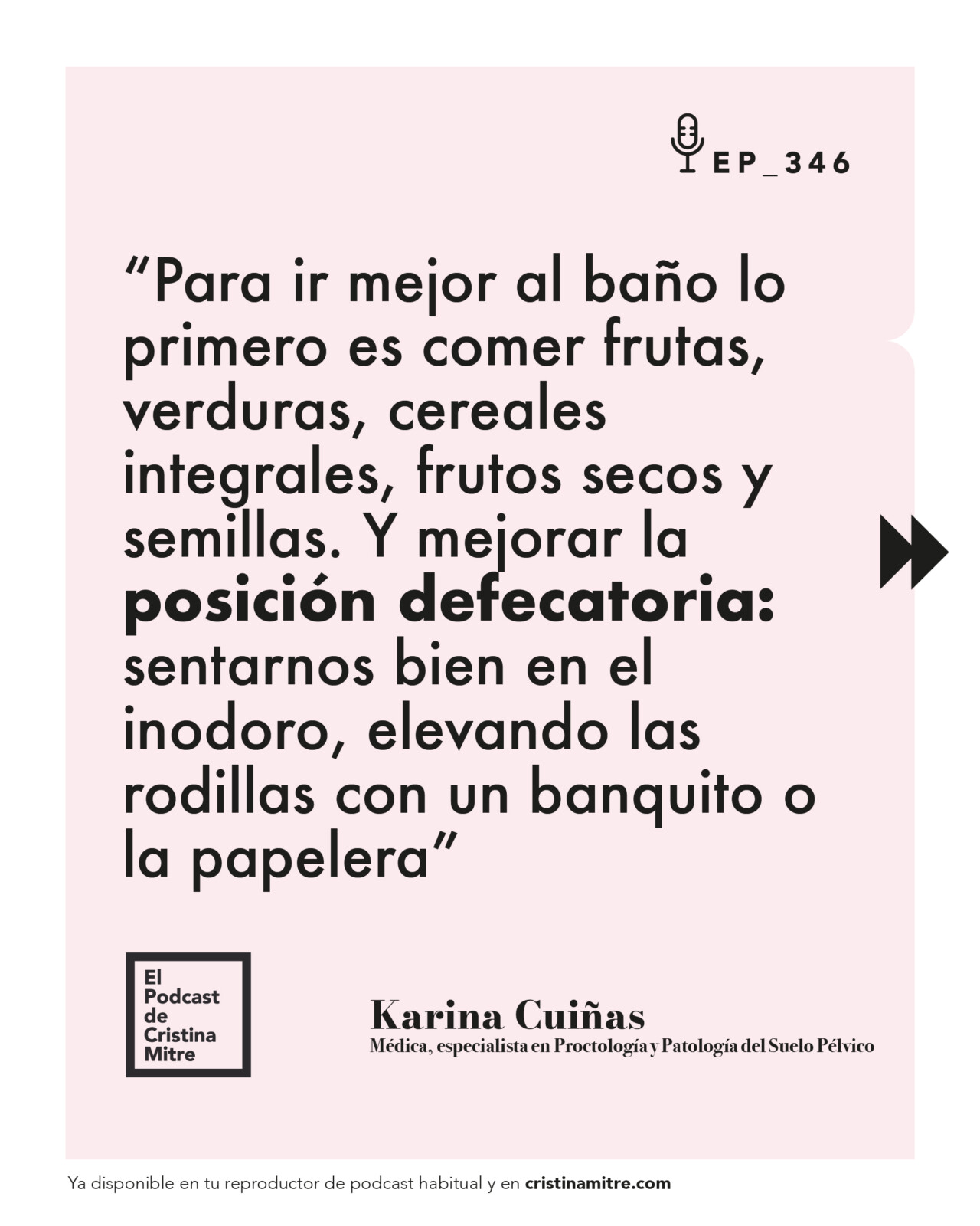 El podcast de Cristina Mitre Karina Cuiñas salud digestiva