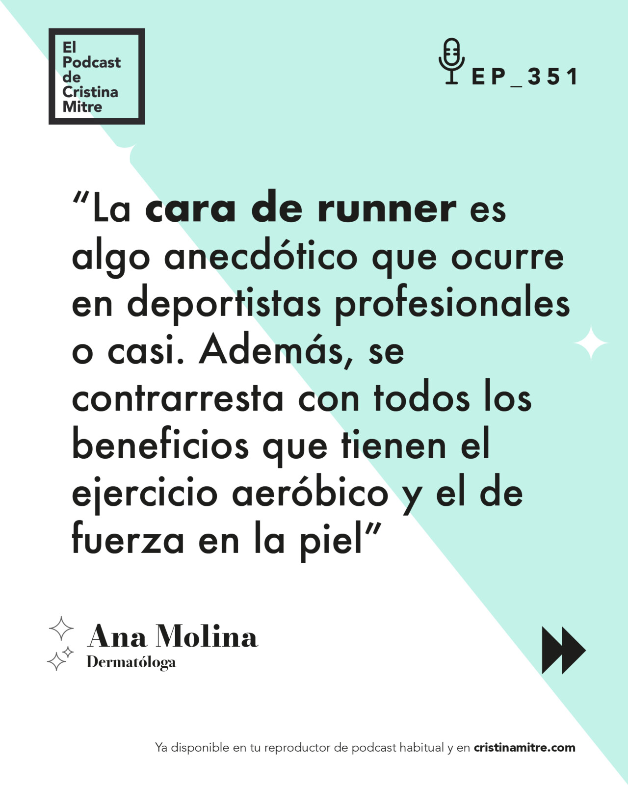 El podcast de Cristina Mitre Ana Molina cara de runner
