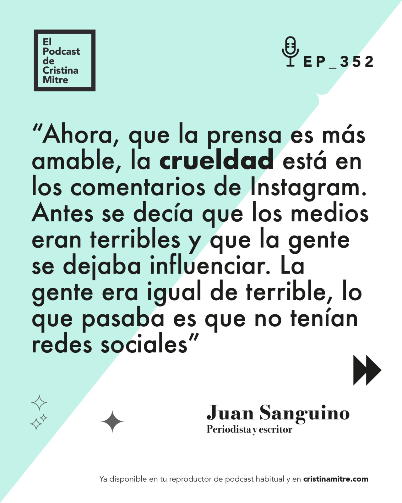 El podcast de Cristina Mitre Juan Sanguino Cultura Pop