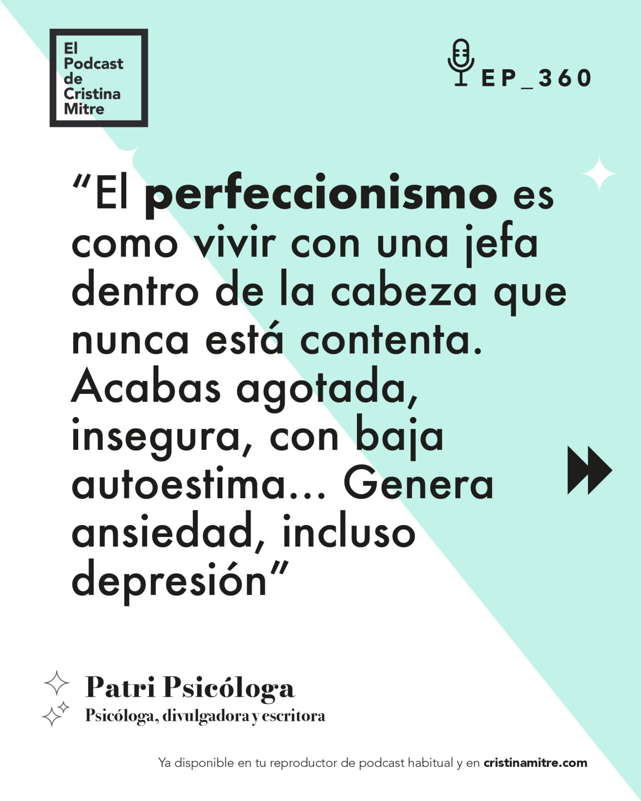 El podcast de Cristina Mitre Patri Psicóloga Rumiaciones