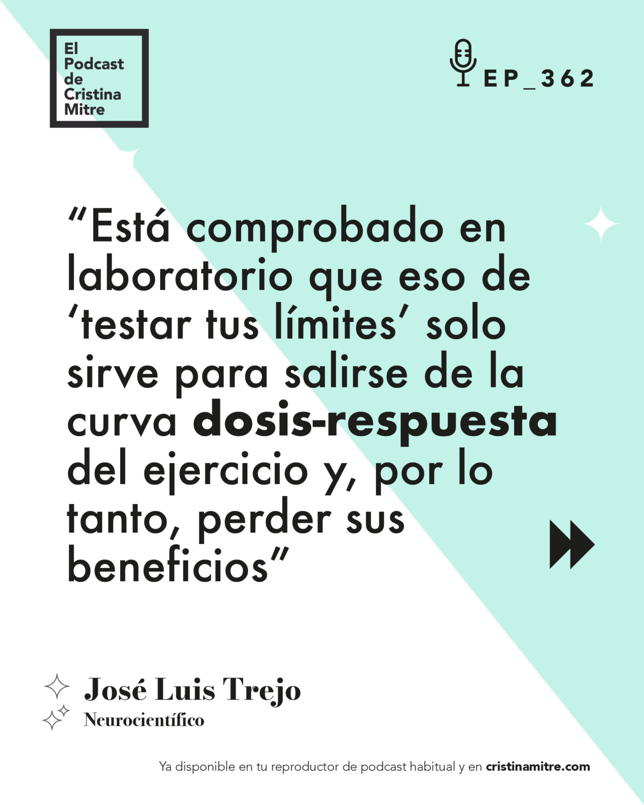 El podcast de Cristina Jose Luis Trejo Salud cerebral