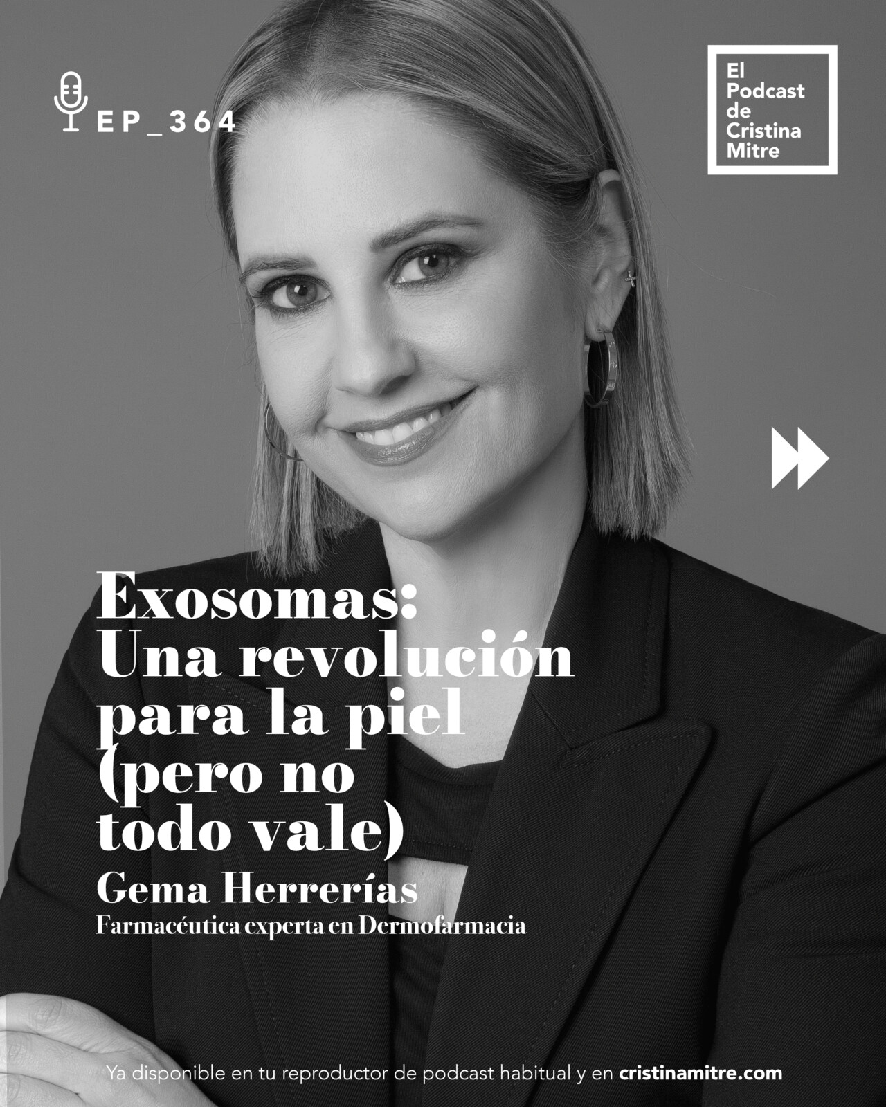 El podcast de Cristina Mitre Gema Herrerías exosomas