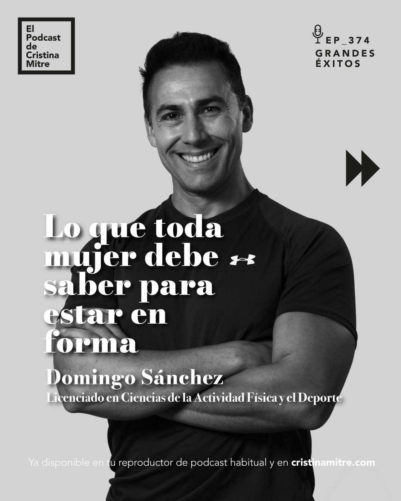 el podcast de Cristina Mitre Domingo Sánchez Estar en forma
