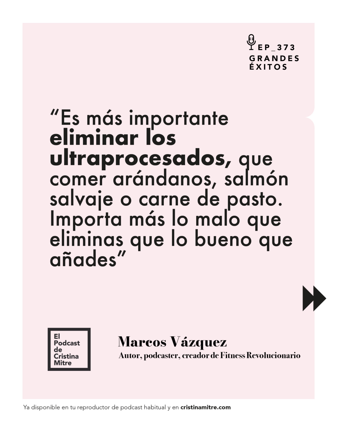 el podcast de Cristina Mitre Marcos Vazquez alimentar tu cerebro