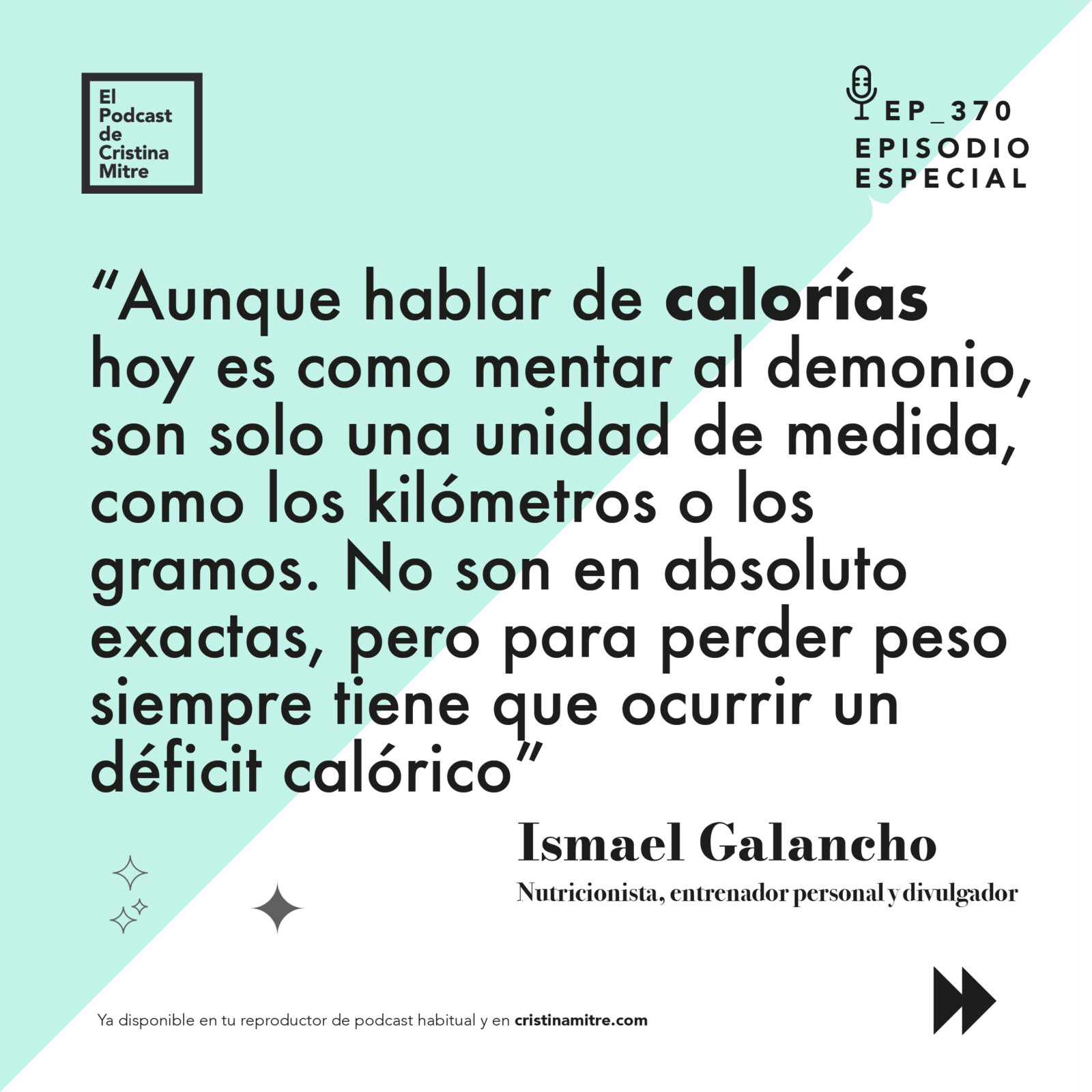 el podcast de Cristina Mitre Ismael Galancho